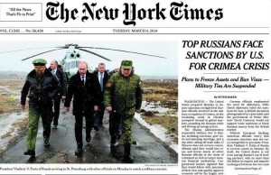 Portada del New York Times.